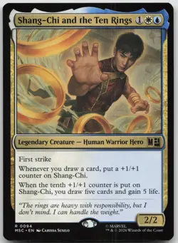 Shang-Chi and the Ten Rings Commander: Marvel Super Heroes 94 NM R - Image 1
