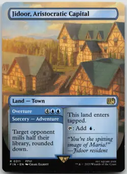 Jidoor, Aristocratic Capital (Borderless) FINAL FANTASY 311 NM R - Image 1