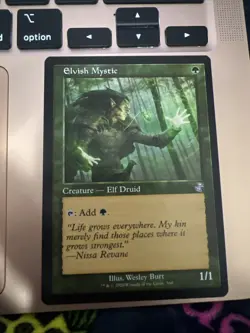 Elvish Mystic Time Spiral Remastered Regular Mtg - Image 1