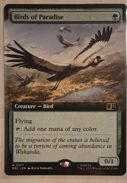Birds of Paradise (Extended Art) Commander: Marvel Super Heroes Regular - Image 1