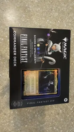 Yshtola Scions and Spellcraft Final Fantasy Commander Deck MTG Sealed - Image 1