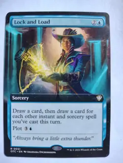 Lock and Load (Extended Art) 51 Commander: Outlaws of Thunder Junction MTG - Image 1