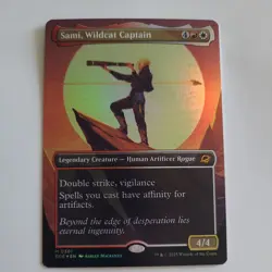 Sami, Wildcat Captain (FOIL-Borderless) - Edge of Eternities (EOE) - EN - M 0301 - Image 1
