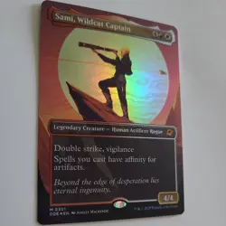 Sami, Wildcat Captain (FOIL-Borderless) - Edge of Eternities (EOE) - EN - M 0301 - Image 2