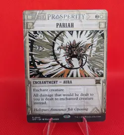 Pariah 0005 OTP Rare Outlaws Of Thunder Junction: Breaking News MTG - Image 1