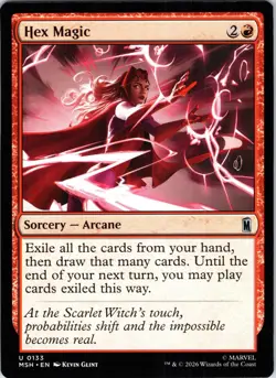 Hex Magic 133 Uncommon Marvel Super Heroes Magic: The Gathering Near Mint - Image 1