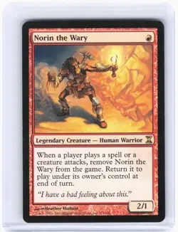 2006 Magic: The Gathering—Norin the Wary #171 Time Spiral—Rare Non-Foil (LP) - Image 1