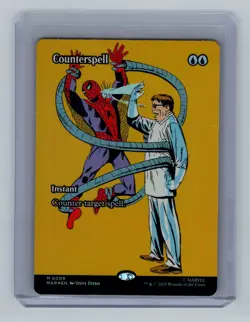 Magic the Gathering -Counterspell (Borderless) (MAR) (FOIL) #9 - Image 1