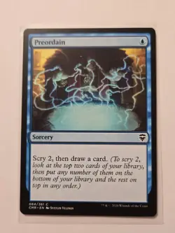 Preordain - 84 - Commander Legends - LP - Sorcery - C - Image 1