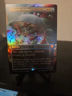 Supreme Verdict (Borderless) Commander: Teenage Mutant Ninja Turtles Foil - Image 1