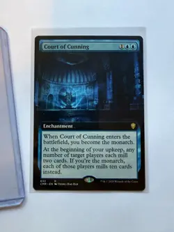 NM Court of Cunning (Extended Art) - Commander Legends MTG - Image 1