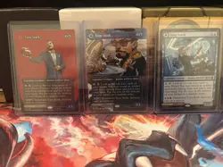 Tony Stark Invincible Iron Man X3(Borderless Foil)Marvel Super Heroes $95 Value - Image 1