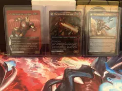 Tony Stark Invincible Iron Man X3(Borderless Foil)Marvel Super Heroes $95 Value - Image 2