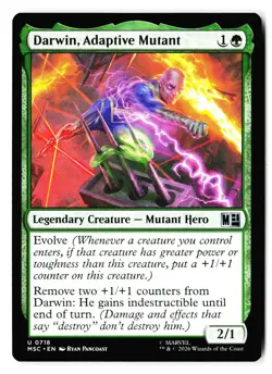 Darwin, Adaptive Mutant 718 Commander: Marvel Super Heroes Magic: The Gathering - Image 1