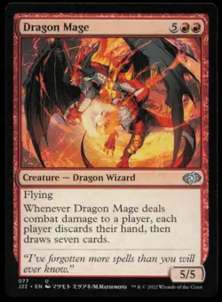 Dragon Mage 77 Magic: The Gathering LP - Image 1