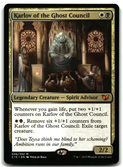 Karlov of the Ghost Council 46 Magic_the_gathering Commander 2015 - Image 1