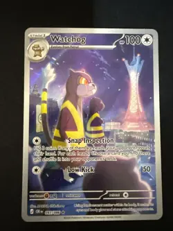 Watchdog (97/86) Holo Chaos Rising Illustration Rare Pokemon Card NM - Image 1