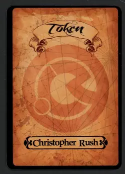 ***Beast Token Signed*** MTG Token Christopher Rush Magic Kid Icarus - Image 2