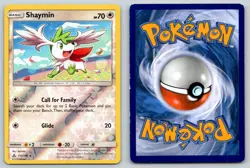 SHAYMIN 111/156 R ULTRA PRISM POKEMON REVERSE HOLO MP KIRISAKI - Image 3