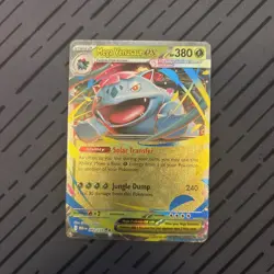 Pokemon Mega Evolution Mega Venusaur EX 003/132 Ultra Rare Holo Card - Image 1