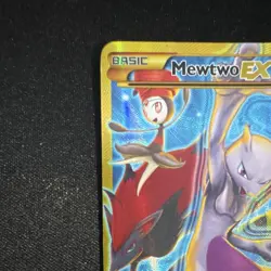The Pokemon Company Mewtwo EX 163/162 Breakthrough Secret Rare Full Art Holo - Image 3