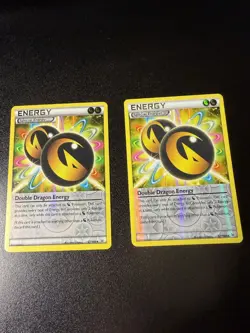 2x Double Dragon Energy 97/108 Reverse Holo Roaring Skies MP - Image 1