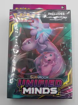 Pokemon TCG Sun & Moon Unified Minds 3-Pack Hanger Box SEALED - Image 1
