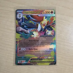 Mega Delphox ex 008/084 Pokemon TCG Me05: Pitch Black Holo NM - Image 1
