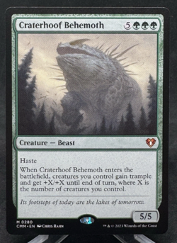 Craterhoof Behemoth Commander Masters Regular - Image 1