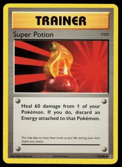Super Potion 87/108 Uncommon Evolutions Pokemon Lightly Played - Image 1