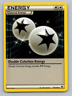 Double Colorless Energy 130/146 Uncommon XY Pokemon Lightly Played - Image 1