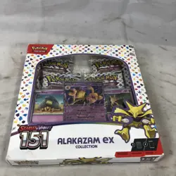 Pokemon TCG Scarlet & Violet 3.5 Pokemon 151 Alakazam Ex Box - Image 2