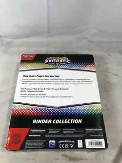 Pokemon TCG: Scarlet & Violet Prismatic Evolutions Binder Collection - Image 4