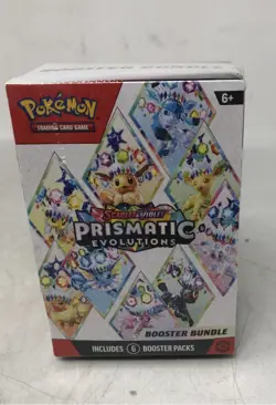 Pokemon TCG:Scarlet & Violet Prismatic Evolutions Booster Bundle - Image 1