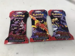 Pokemon Scarlet & Violet Destined Rivals Sleeve Booster Set Of 3 - Image 1