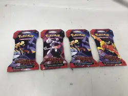 Pokemon Scarlet & Violet Destined Rivals Sleeve Booster Set Of 4 - Image 1
