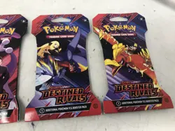 Pokemon Scarlet & Violet Destined Rivals Sleeve Booster Set Of 4 - Image 3