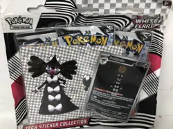 Pokemon TCG Scarlet & Violet 10.5 White Flare Tech Sticker Blister - Image 2