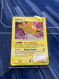 2008 Pokemon Diamond & Pearl Majestic Dawn Zapdos Holo #14/100 - Image 1