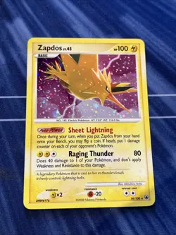2008 Pokemon Diamond & Pearl Majestic Dawn Zapdos Holo #14/100 - Image 2