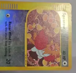 Spearow 130/165 Expedition Base Set Reverse Holo Vintage E Reader Pokemon TCG MP - Image 5