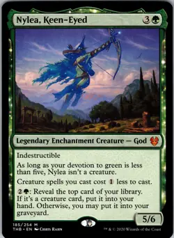 Nylea, Keen-Eyed Theros Beyond Death Mythic NM Magic: The Gathering 185 Normal - Image 1