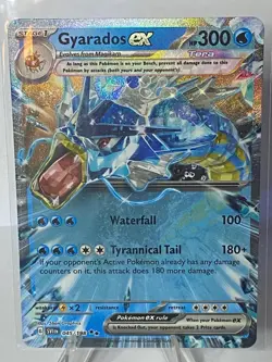 Gyarados ex 045/198 Double Rare Scarlet & Violet Pokemon Holo Near Mint - Image 1