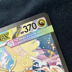 Pokemon Mega Dragonite EX 290/217 Ascended Heroes Rare Holo Full Art Eng HP370 - Image 3