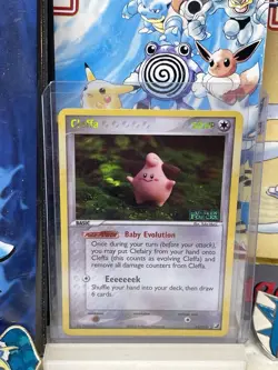 Cleffa 21/115 - Pokemon 2005 Unseen Forces Reverse Holo Stamped (LP+) - Image 1