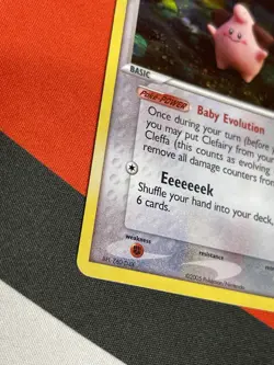 Cleffa 21/115 - Pokemon 2005 Unseen Forces Reverse Holo Stamped (LP+) - Image 4