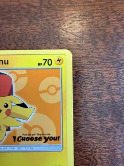 Pokemon TCG Ash's Pikachu SM110 Promo I Choose You! Near Mint - Image 5