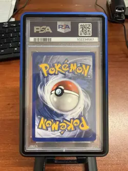 Pokemon Vaporeon Reverse Holo Unseen Forces 19/115 PSA 9 - Image 2