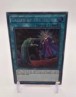 Yugioh! | Called by the Grave MP19-EN043 Prismatic Secret Rare 1st Edition - Image 1