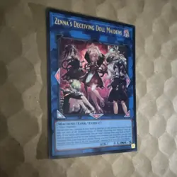Yugioh Zenna's Deceiving Doll Maidens Link/Effect LINK-5 ATK 0 English Konami - Image 2